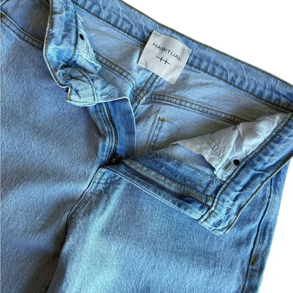 Habitual Light Blue Denim Wide-Leg Jeans - Picture 4 of 10